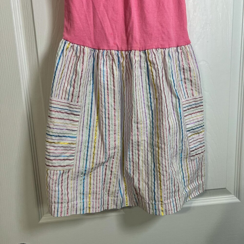 Hanna Andersson Shimmery Playdress Size 130cm/ US 8 - Picture 4 of 9